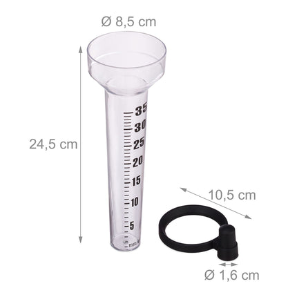 Regenmesser 2er Set