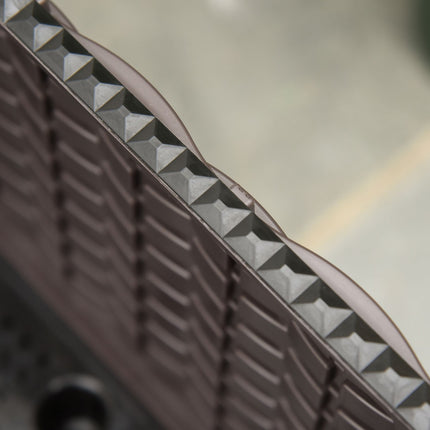 Erhöhtes Sofa-Hundebett, Rattan-Optik, Drainage, 40x40x44cm