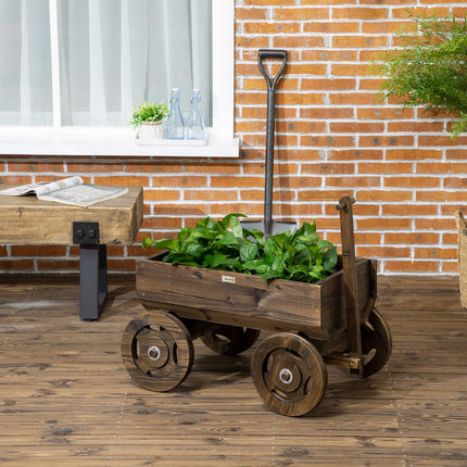 Hölzerner Blumenkasten – 120x53x55 cm, Fassungsvermögen 50 kg