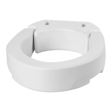 Raised Toilet Seat Riser, 3.5 in Lift, 300 Lb, Round