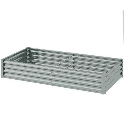Steel garden bed - rustproof, weatherproof, 180x90x30 cm
