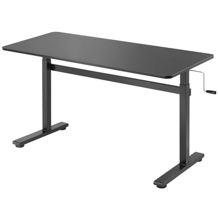 Schreibtisch hoch/tief Manuell 140x60cm Sv