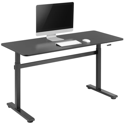 Schreibtisch hoch/tief Manuell 140x60cm Sv