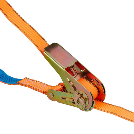 Ratchet Straps Set, 4-Pack, Polyester, Load Securing