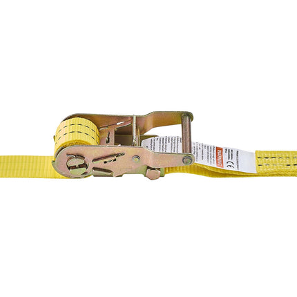 Ratchet Tie Down Straps 4-Pack, 1.5 in x 20 ft, Double J-Hooks