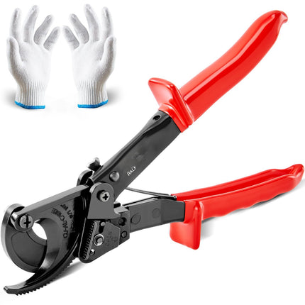 Ratcheting Cable Cutter 10-Inch, 240 mm², Quick-Release