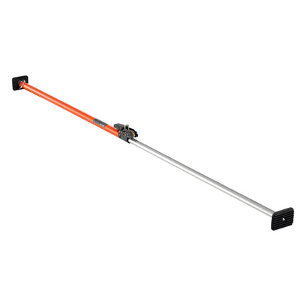 Ratcheting Cargo Bar, Adjustable 40-73 In, Steel, Non-Slip Pads
