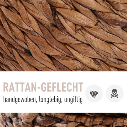 Rattan-Katzenbett mit Kissen – Bequemes und stilvolles Design