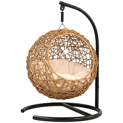 Rattan-Katzenhöhle, waschbares Kissen, Spielball, bis zu 10 kg