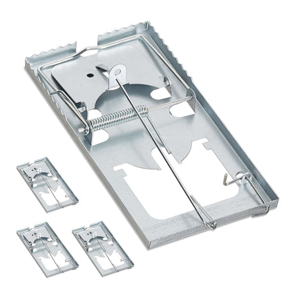 Lot de 4 pièges à rats
