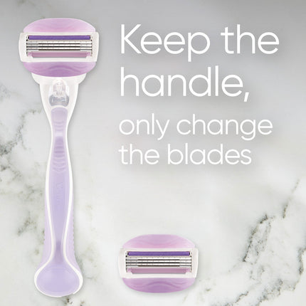Rasierer Venus Comfortglide Breeze 4 Rasierklingen