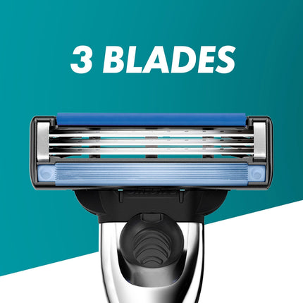 Razor blades Mach3 Turbo 5 pcs