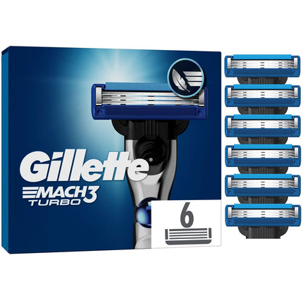 Rasierklingen Mach3 Turbo 6 St.
