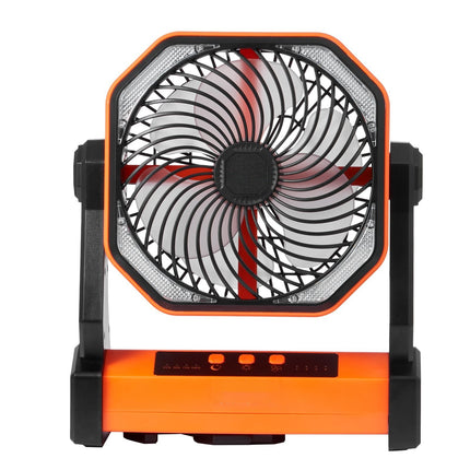Rechargeable 8-Inch Desk Fan with LED Lantern, 20000mAh