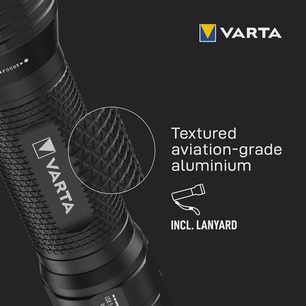 Rechargeable Flashlight 1000lm, IP67, USB-C, 5 Modes