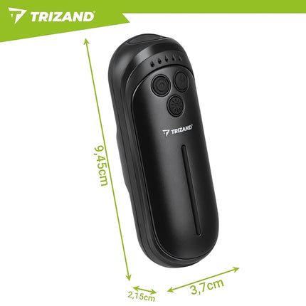 Rechargeable Hand Warmer 2-Pack with 3000 mAh Batteries, USB-C, 5 Heat Levels