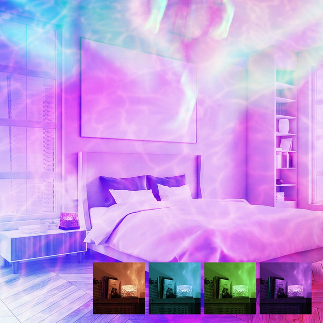 Wiederaufladbarer Nordlicht-LED-Projektor Boralamp InnovaGoods
