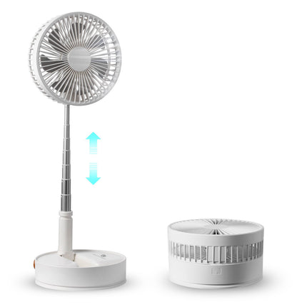 Rechargeable Oscillating Fan 8 Inch, Remote, 4 Speed
