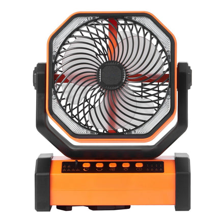 Rechargeable Portable Fan 20000mAh, LED Lantern, Timer