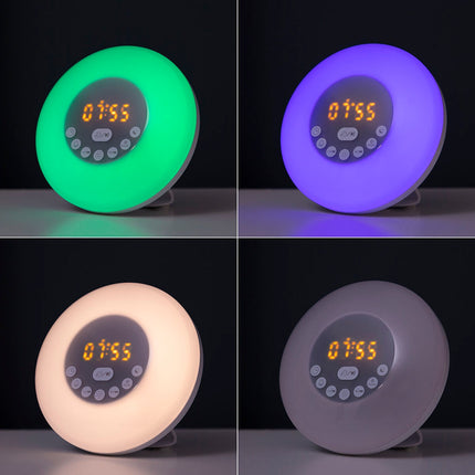 Rechargeable Sunrise Alarm Clock with Speaker Sunrilk InnovaGoods