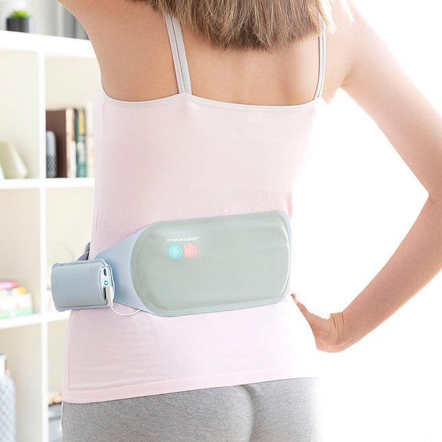 Wiederaufladbarer kabelloser Massage- und Wärmegürtel Beldisse InnovaGoods