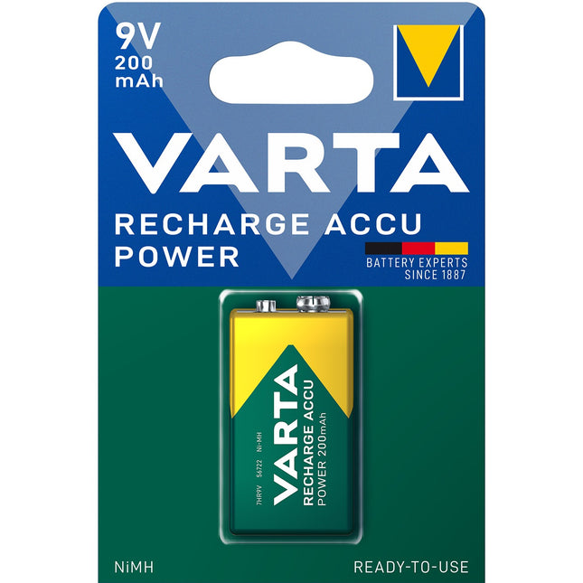 Wiederaufladbarer Akku 9V 200 mAh 1er-Pack