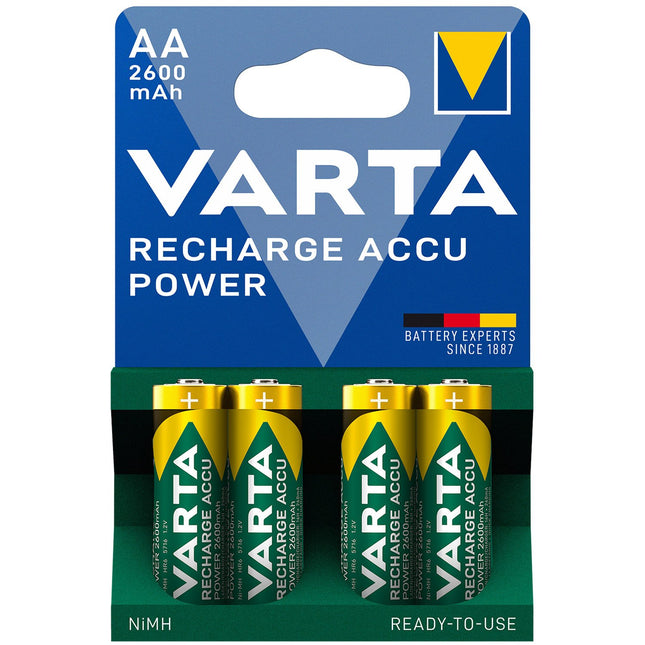 Wiederaufladbarer Akku AA 2600 mAh 4er-Pack