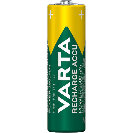 Wiederaufladbarer Akku AA 2600 mAh 4er-Pack