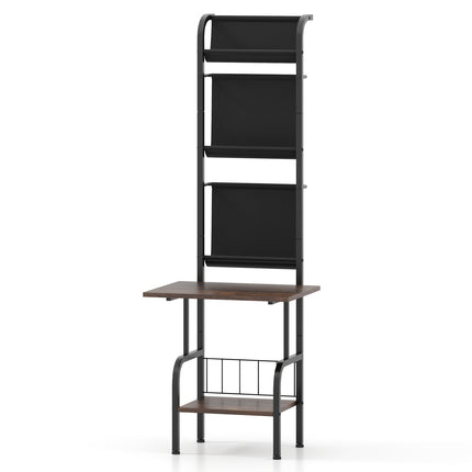 Plattenspielerständer, 5-stufiges Vinyl-Regal