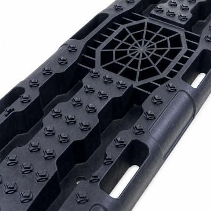 Recovery Boards Set of 2 for Sand, Mud and Snow, 10 Tonne Load, Black