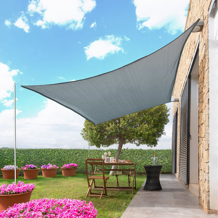 Rectangular Shade Sail Shazail InnovaGoods 2 x 3 m - Beige