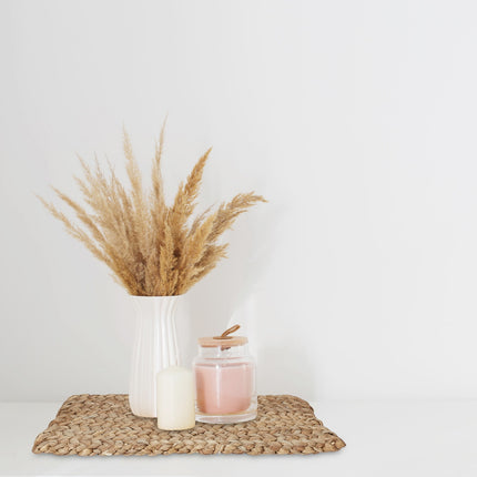 Rectangular Water Hyacinth Placemats, Set of 6