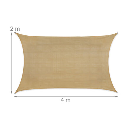 Rectangular awning HDPE