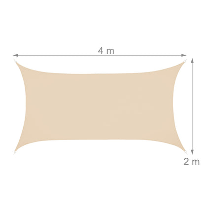 Store rectangulaire en polyester