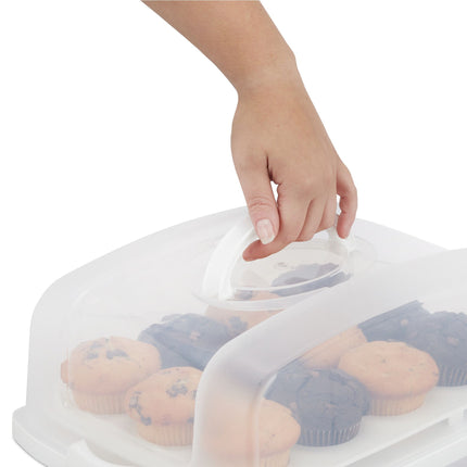 Rectangular cake box