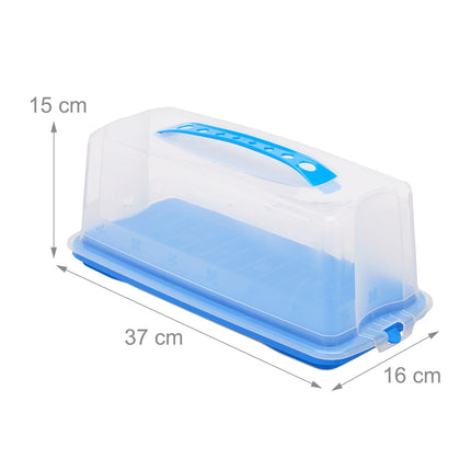 Rectangular cake box