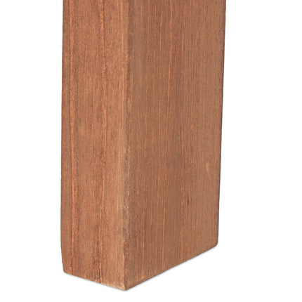Table pliante rectangulaire en bois marron