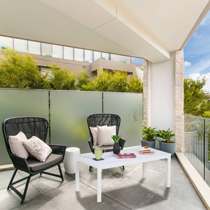 Rectangular garden table