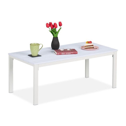 Rectangular garden table