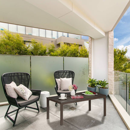 Rectangular garden table