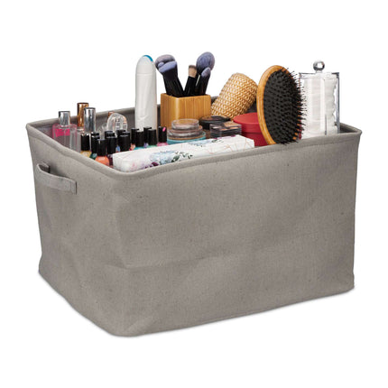 Rectangular storage basket