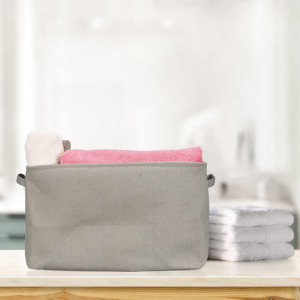 Rectangular storage basket