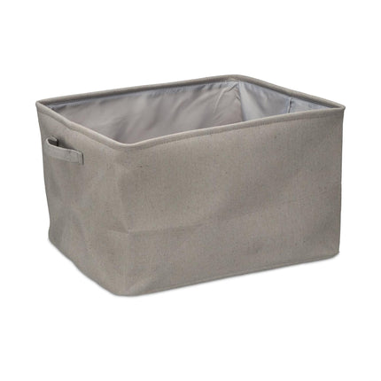 Rectangular storage basket