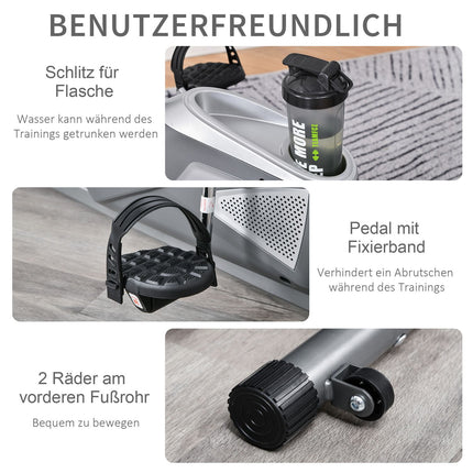 Liegefahrrad, LCD-Display, 8 Widerstandsstufen