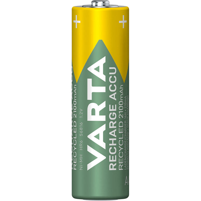 Recycling-Akku AA 2100 mAh 4-teilig