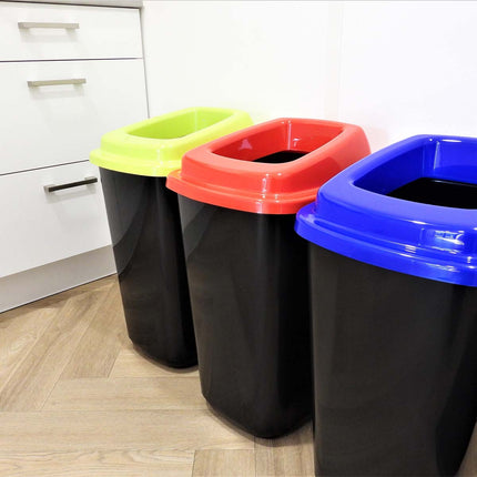 Recycling Bin 28L – Green, Easy Waste Separation