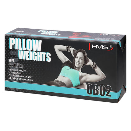Red Ankle & Wrist Weights, 2 x 0.7 kg