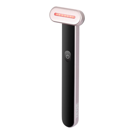 Red Light Therapy Wand for Face and Neck, 630nm Heat, Vibration