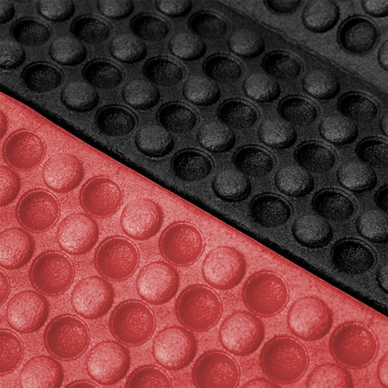 Mini skládací podložka, kompaktní a přenosná, červená