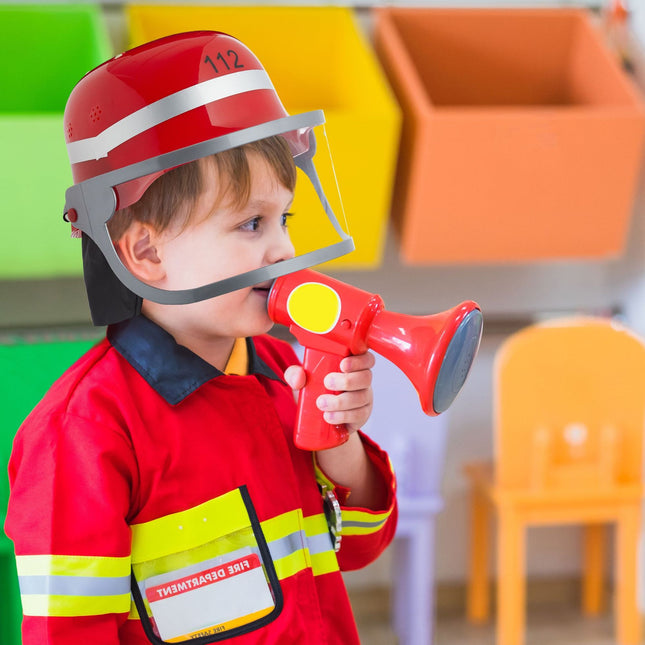 Roter Feuerwehrhelm für Kinder